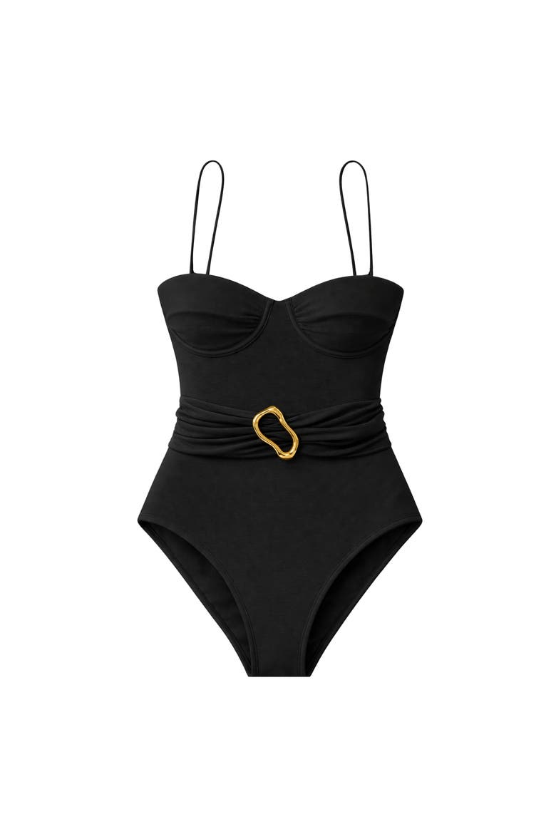 Solara Monokini, Main, color, Black
