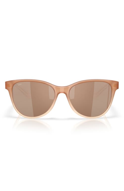 Costa Del Mar Catherine 57mm Polarized Phantos Sunglasses In Sandbar/copper Silver 580g