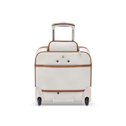 Delsey Paris Chatelet 2.0 Softside Carry On 16 Inch Luggage Under-seater With 2 Wheels In Angora