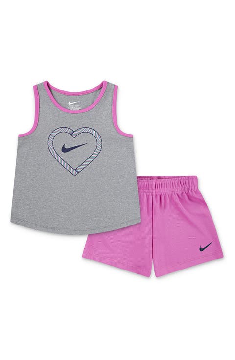 Kids' Happy Camper Tank & Shorts Set (Toddler & Little Kid)