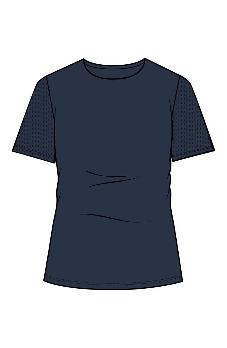 AVI Rally Pickleball Short Sleeve, Alternate, color, Black Beauty