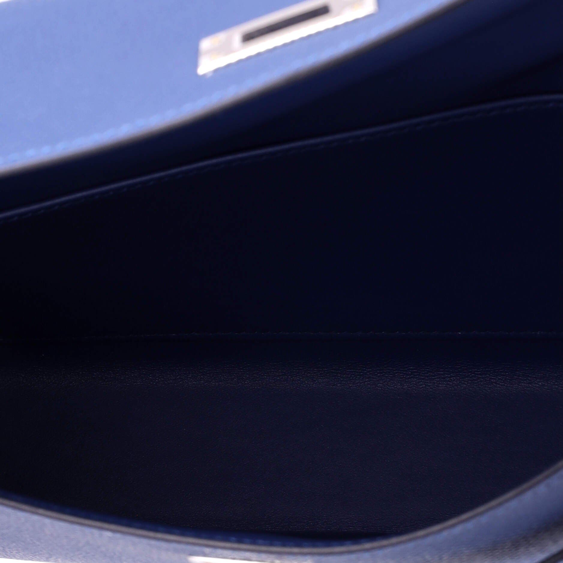 Pre-Owned Hermes Kelly Elan Shoulder Bag Epsom, Alternate, color, 