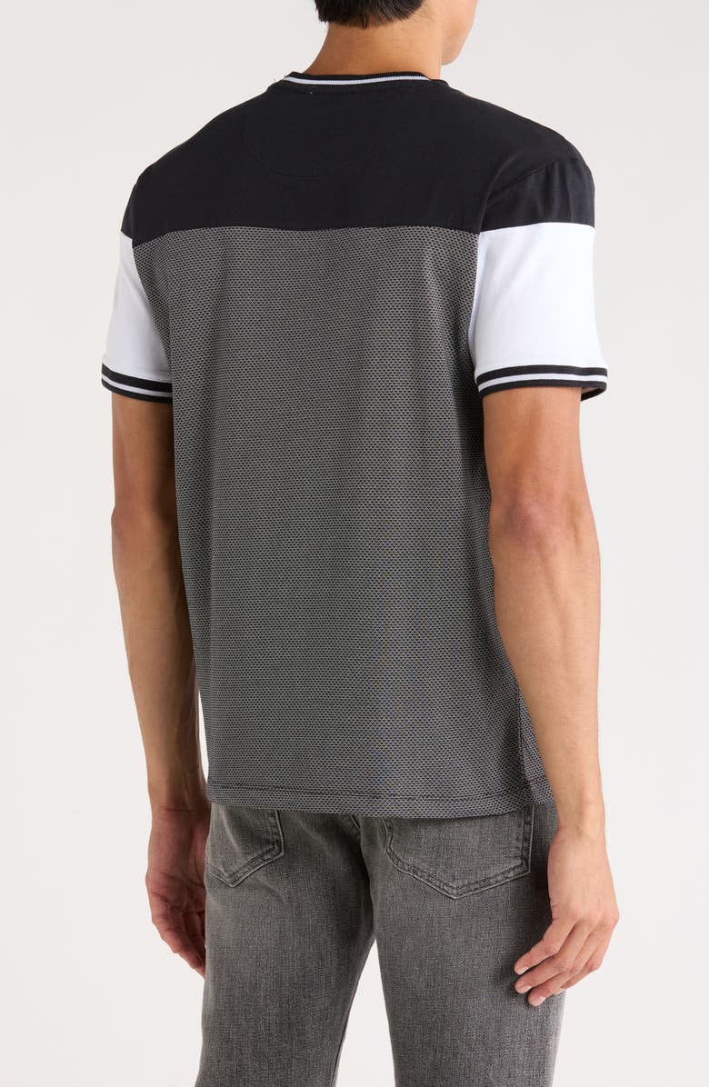 DKNY SPORTSWEAR Gates Colorblocked T-Shirt, Alternate, color, Black