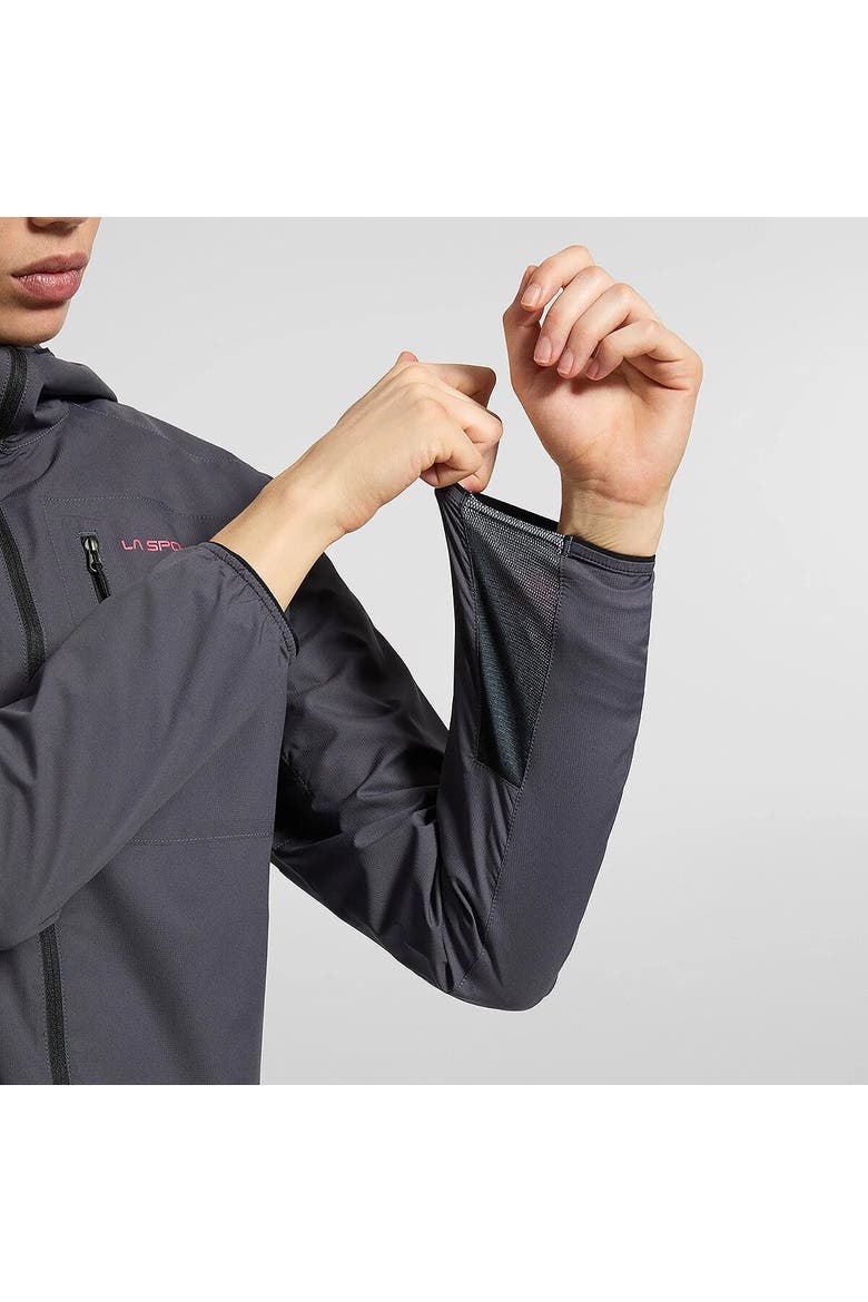 Wall Breeze Stretch Jacket - Women's, Alternate, color, Onyx/Rosebay