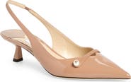 Jimmy Choo Amita Pointed Toe Slingback Pump