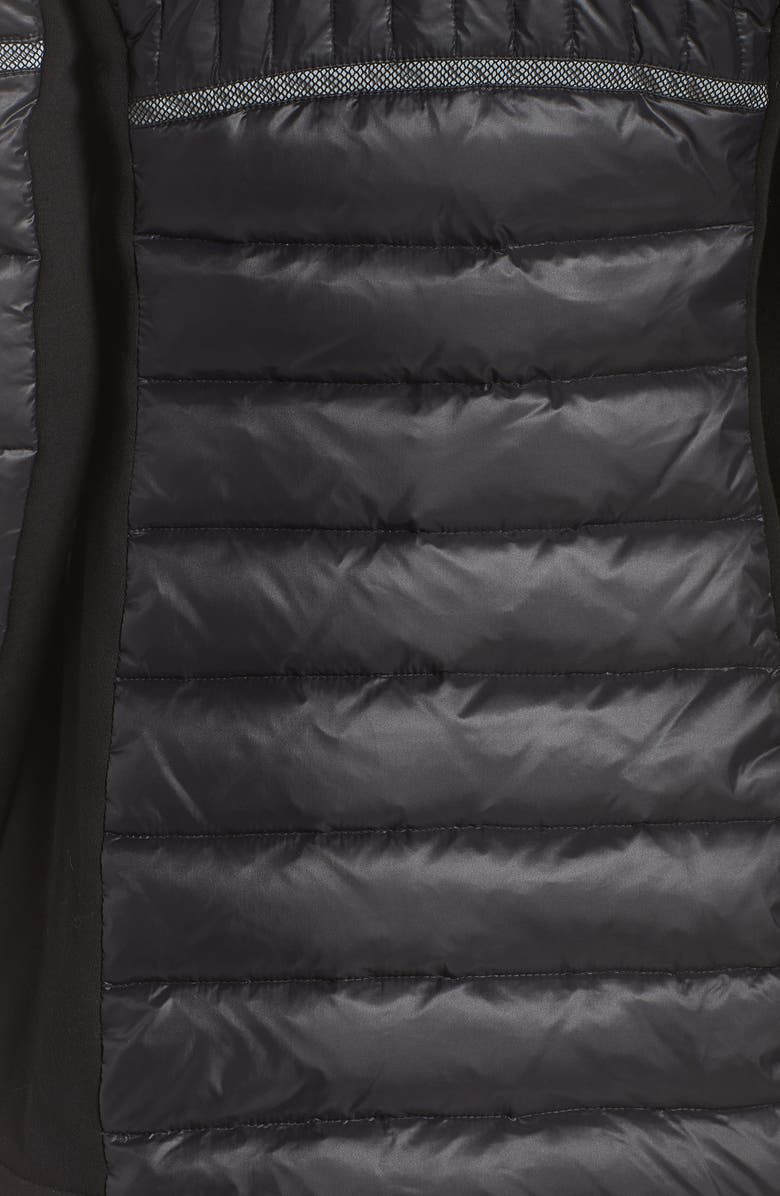 Blanc Noir Reflective Down Puffer Jacket, Alternate, color,