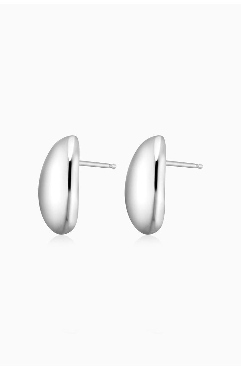 Oradina Sterling Silver Reflection Studs, Alternate, color, Silver
