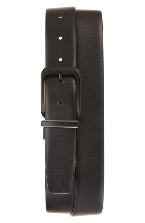 Pga Tour Faux Leather Belt In Wht/blk