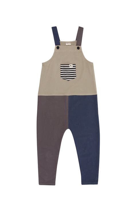 Organic Cotton Colorblock Jumpsuit (Toddler, Little Kids, Big Kids)