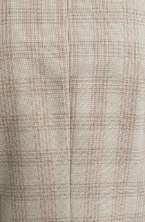 Shop Hugo Boss Boss Hutson Plaid Virgin Wool Sport Coat In Light Beige