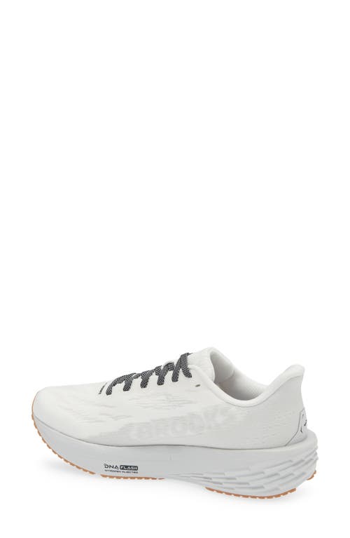 Brooks Women's Launch 11 Running Shoes In White/grey/black