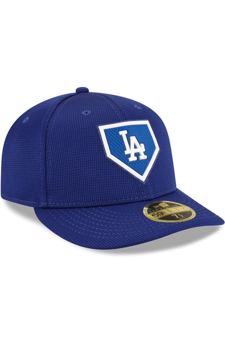 New Era Men's New Era Royal Los Angeles Dodgers 2022 Clubhouse Low Profile 59FIFTY Fitted Hat, Alternate, color, 
