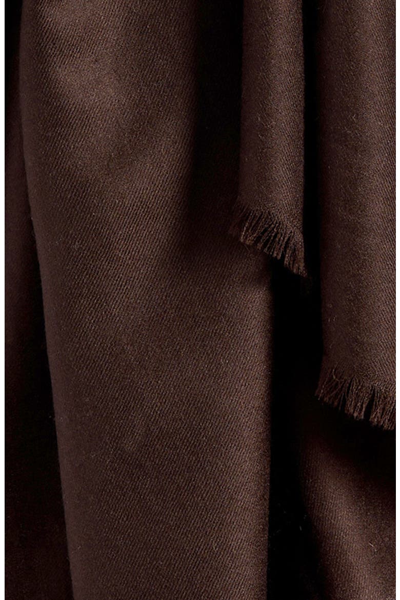 Cashmere Fringe Cashmere, Alternate, color, CINDERWOOD
