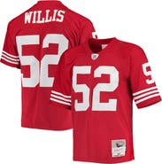 Mitchell & Ness Men's Mitchell & Ness Patrick Willis Scarlet San Francisco 49ers Legacy Replica Jersey