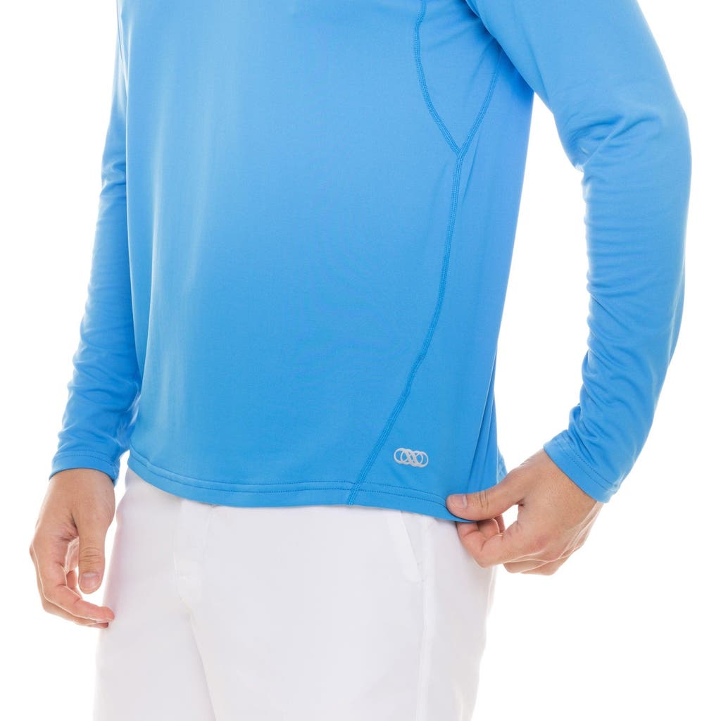 Shop Le Club Resortwear Spf 50 Le Club Mens Rashguard In Royal