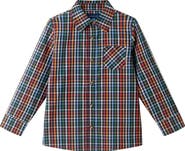 Andy & Evan Kids' Plaid Button-Up Shirt