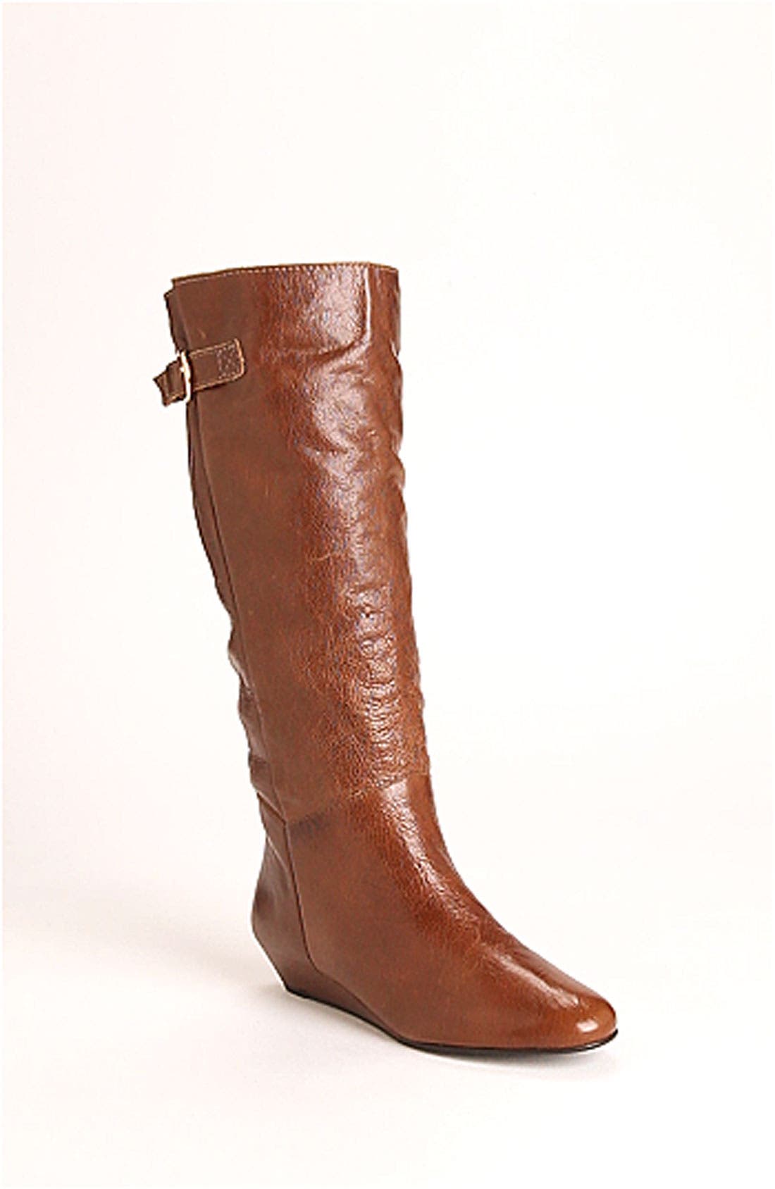 Steven by Steve Madden 'Intyce' Boot, Alternate, color, COGNAC LEATHER