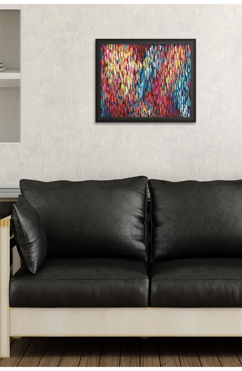 PTM IMAGES Colorful Paint 3 Framed Print, Main, color, 