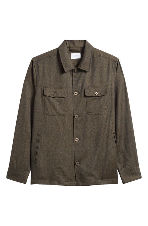 Active Wool Overshirt