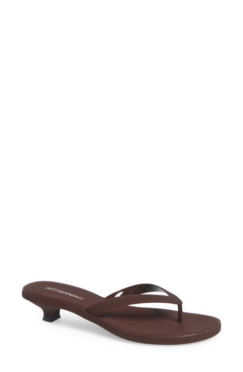 Lollipop Kitten Heel Sandal