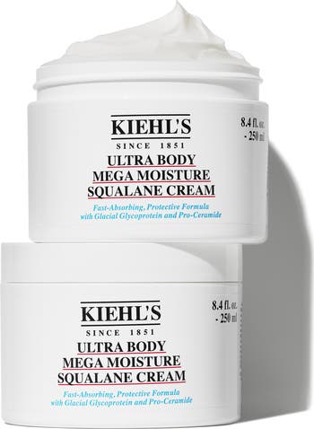 Kiehl's Since 1851 Ultra Body Mega Moisture Squalane Cream Duo