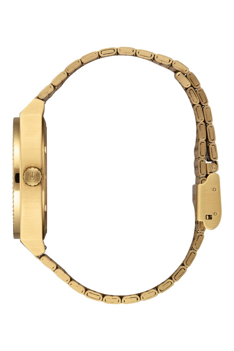 The Time Teller Turquiose Dial Goldtone Bracelet Watch, 36mm (Men