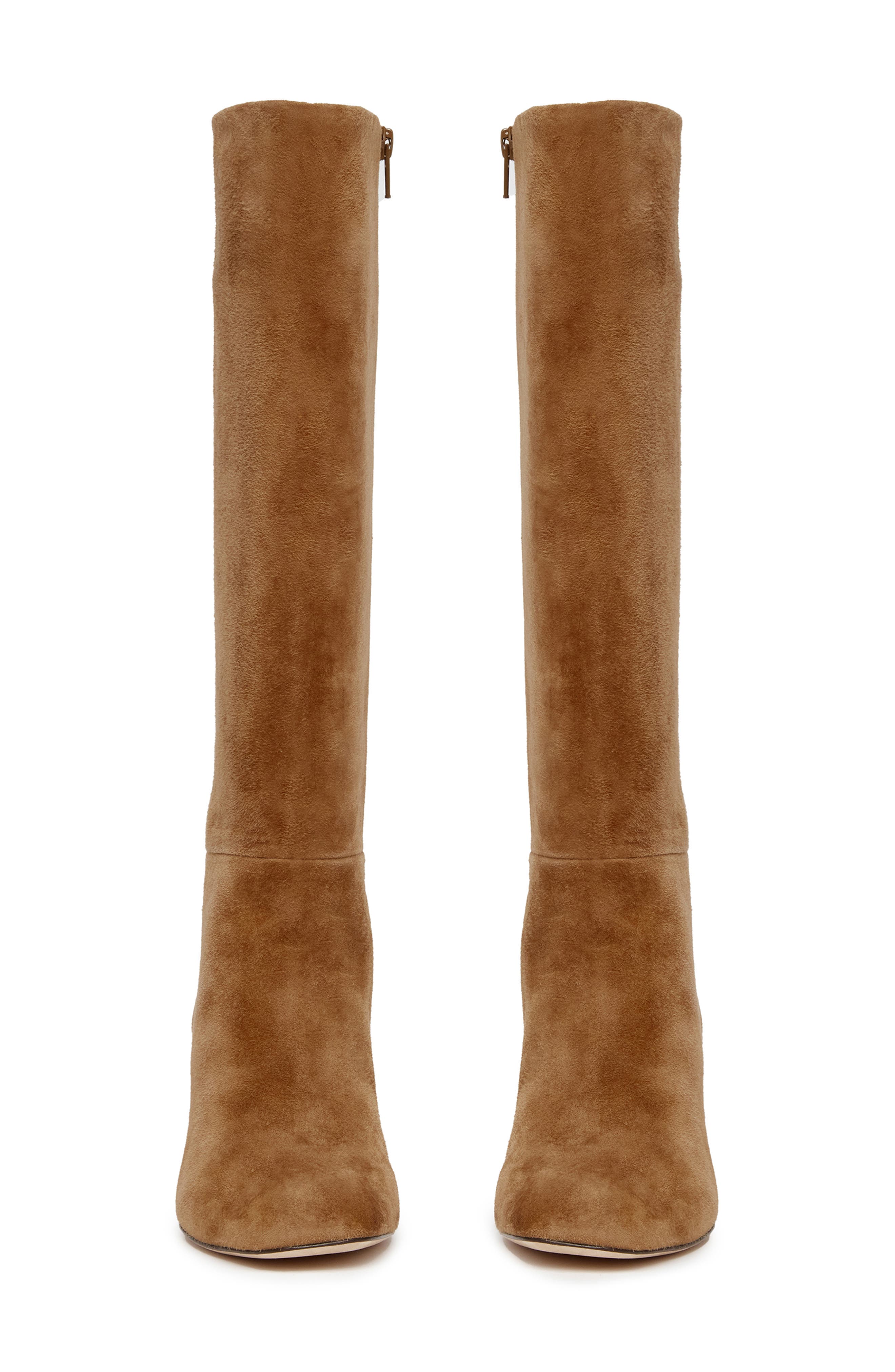 PAIGE Katy Knee High Boot, Alternate, color, Sienna