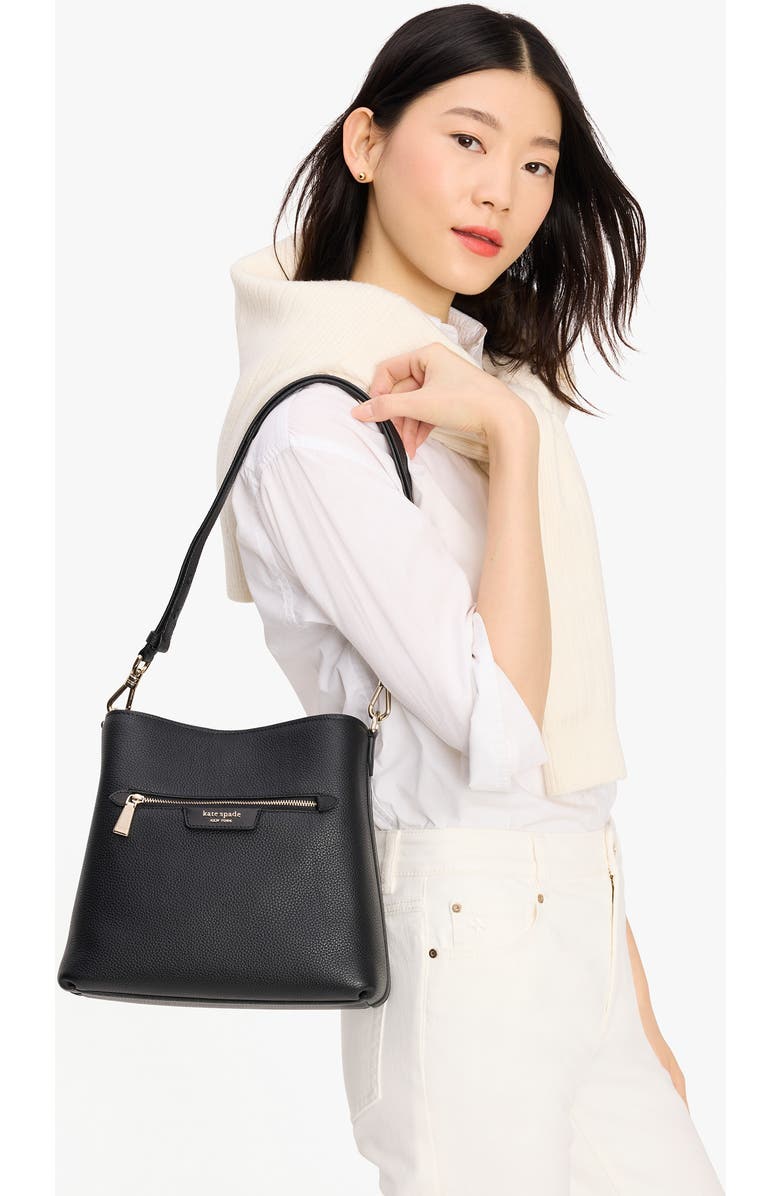 Kate Spade New York hudson pebble leather shoulder bag, Alternate, color,