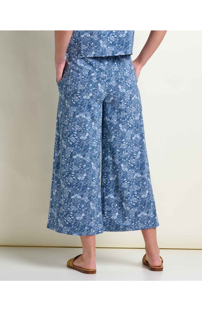 Toad & Co Sunkissed Wide Leg Crop Pant, Alternate, color, Canal Print