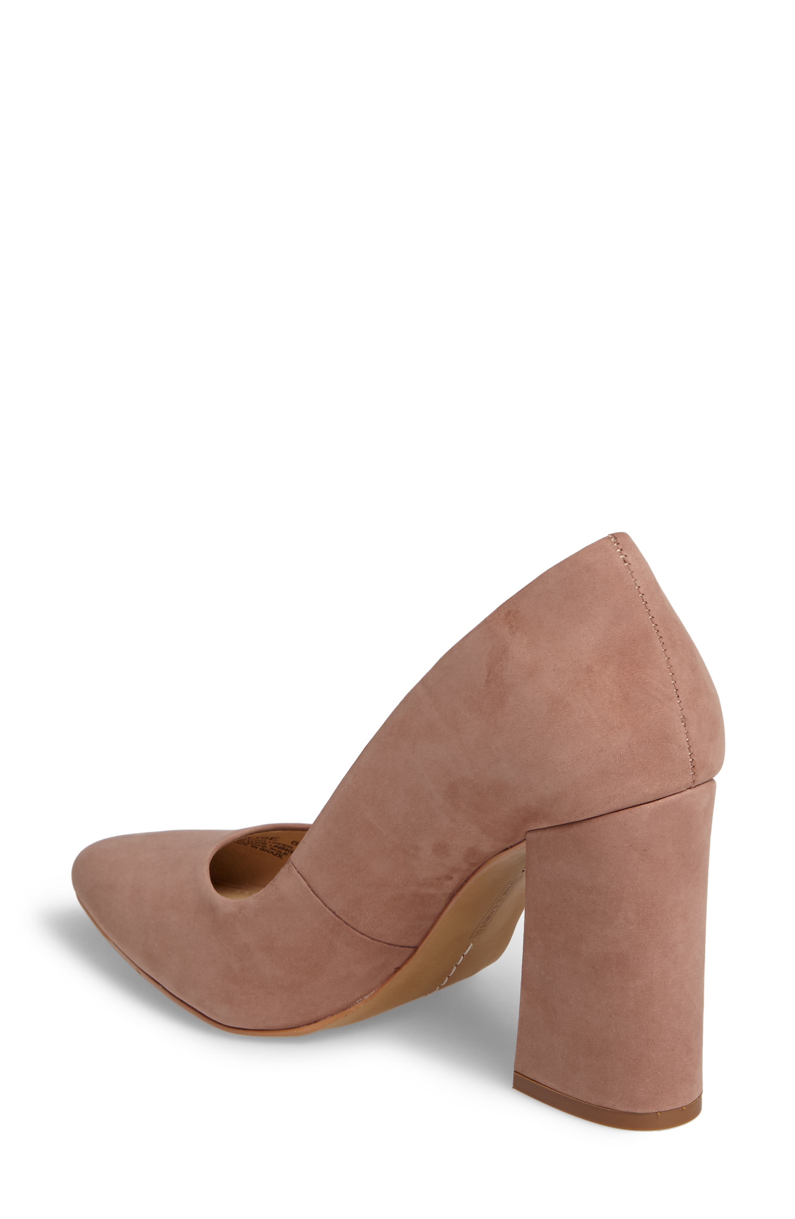 Talise Pointy Toe Pump, Alternate, color, DUSTY ROSE NUBUCK LEATHER