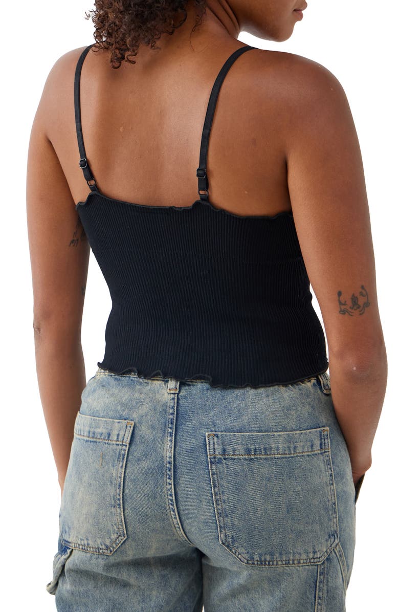 BDG Urban Outfitters Elsie Seamless Rib Camisole, Alternate, color, 