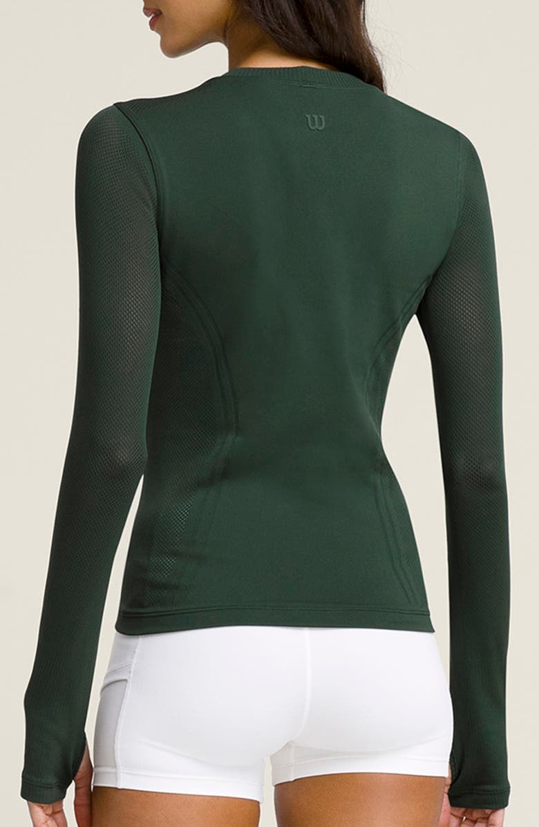 WILSON Pro Seamless Long Sleeve Top, Alternate, color, Sycamore