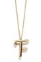 Bubble Initial Necklace