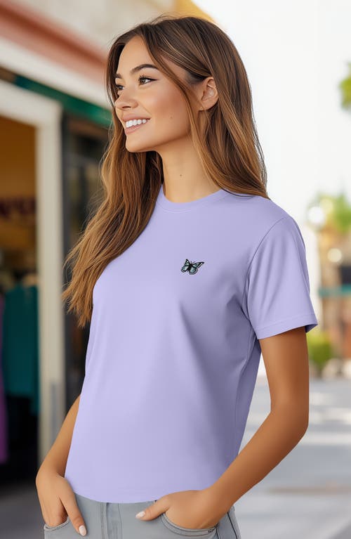 DALIX DALIX BUTTERFLY WOMENS RELAXED TEE