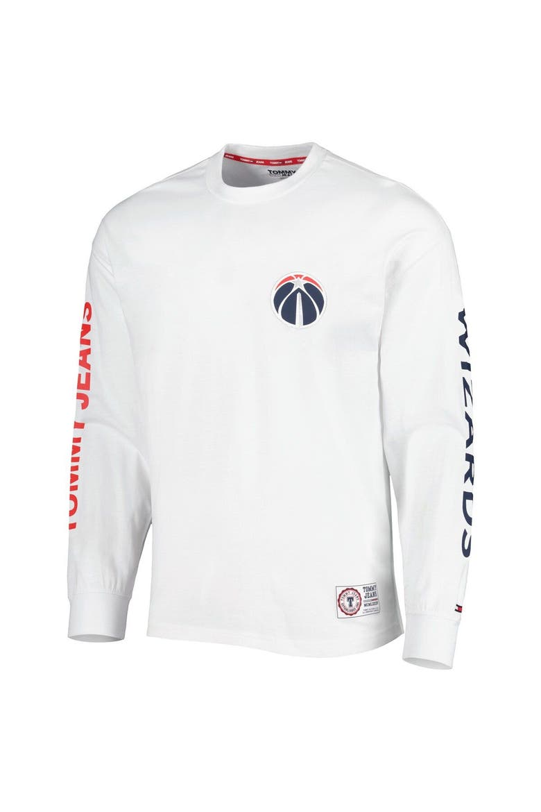 Men's Tommy Jeans Navy/White Washington Wizards Matthew 2-In-1 T-Shirt & Hoodie Combo Set, Alternate, color, Navy