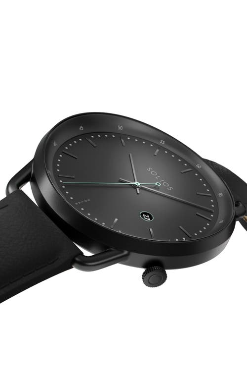 Solios Watches The Solar Curve Bundle | Black Dial