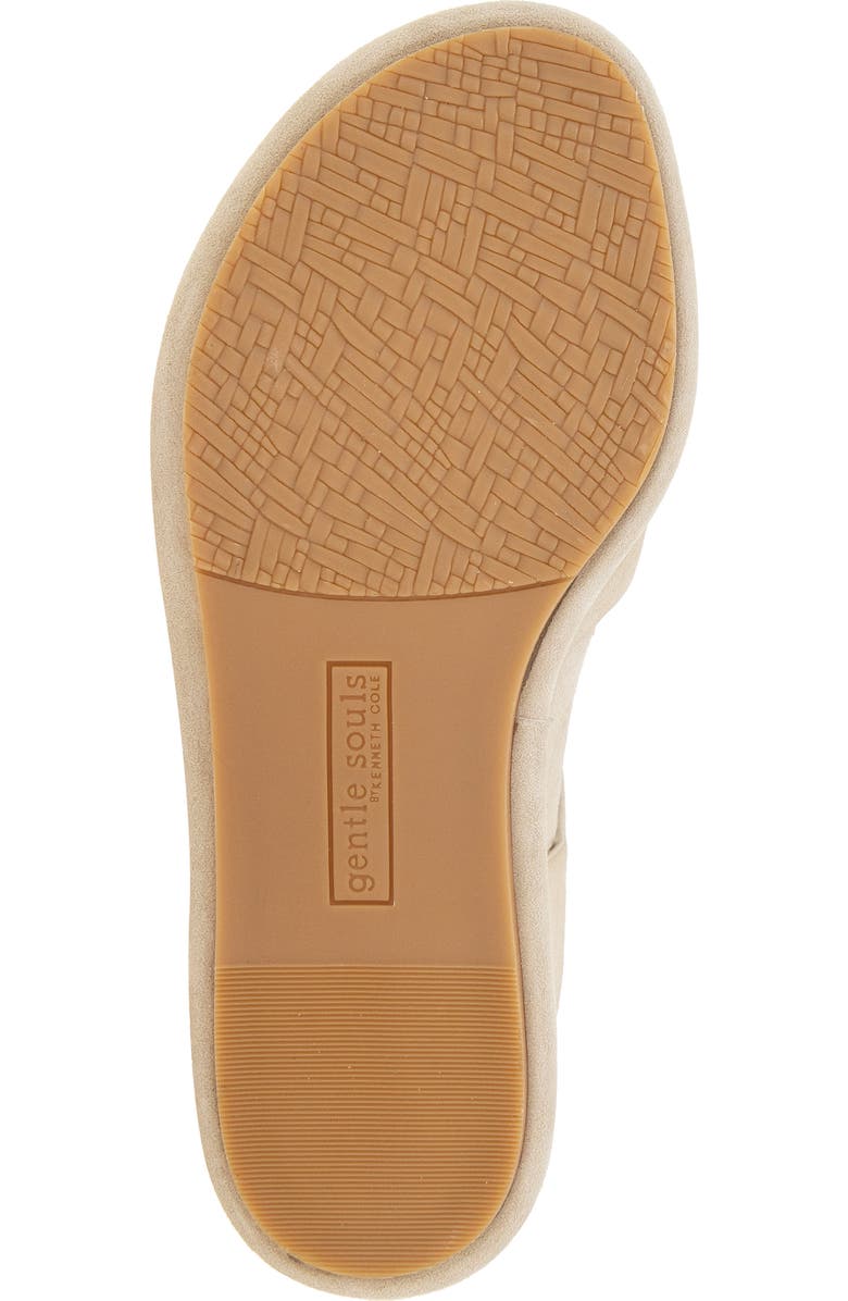 Gentle Souls Jalleen Wedge Sandal, Alternate, color, Taupe Suede