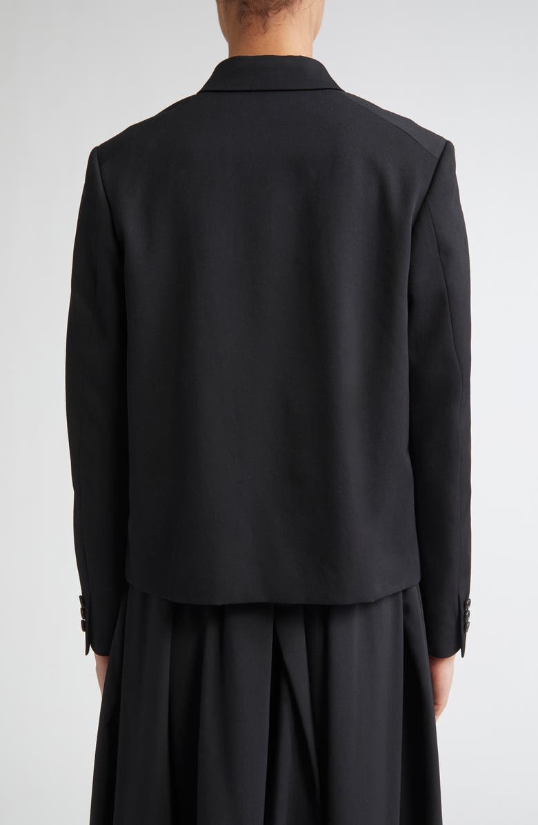 Comme des Garçons Girl Wool Gabardine Blazer, Alternate, color,