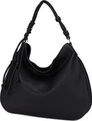 Mali + Lili Yasmin Vegan Leather Hobo Shoulder Bag