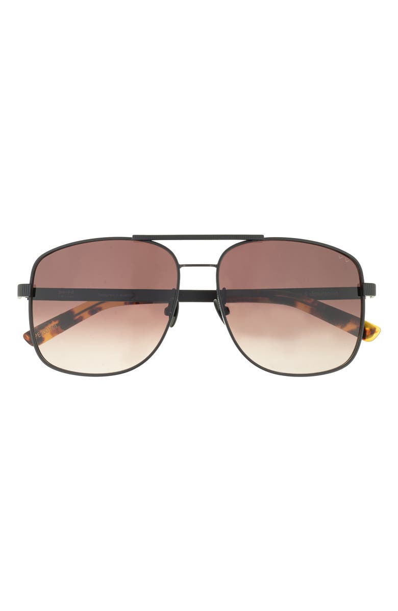 Pared Uptown & Downtown 57.5mm Aviator Sunglasses, Main, color, 