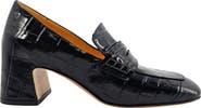 Madison Maison Heel Moc Croc Loafer