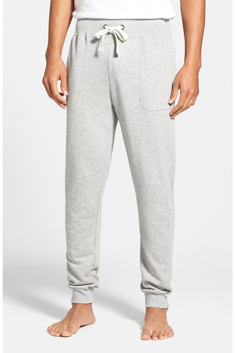 Terry Jogger Sweatpants, Main, color, MEDIUM GREY HEATHER