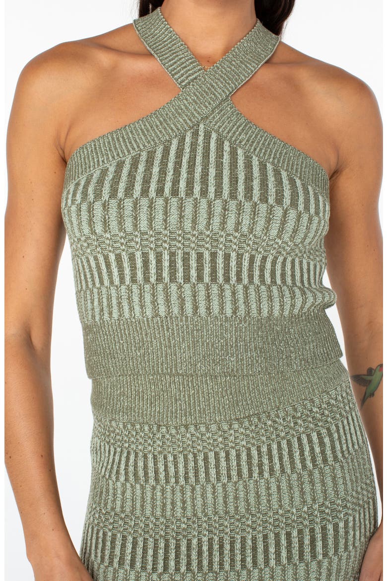 Gemma Halter Sweater Tank, Alternate, color, CAMEO GREEN