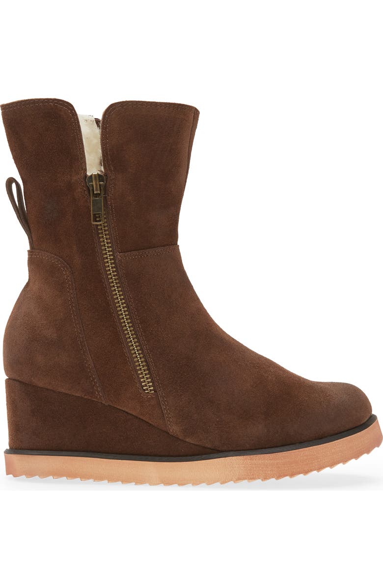 Chocolat Blu Mallory Genuine Shearling Lined Boot, Alternate, color,