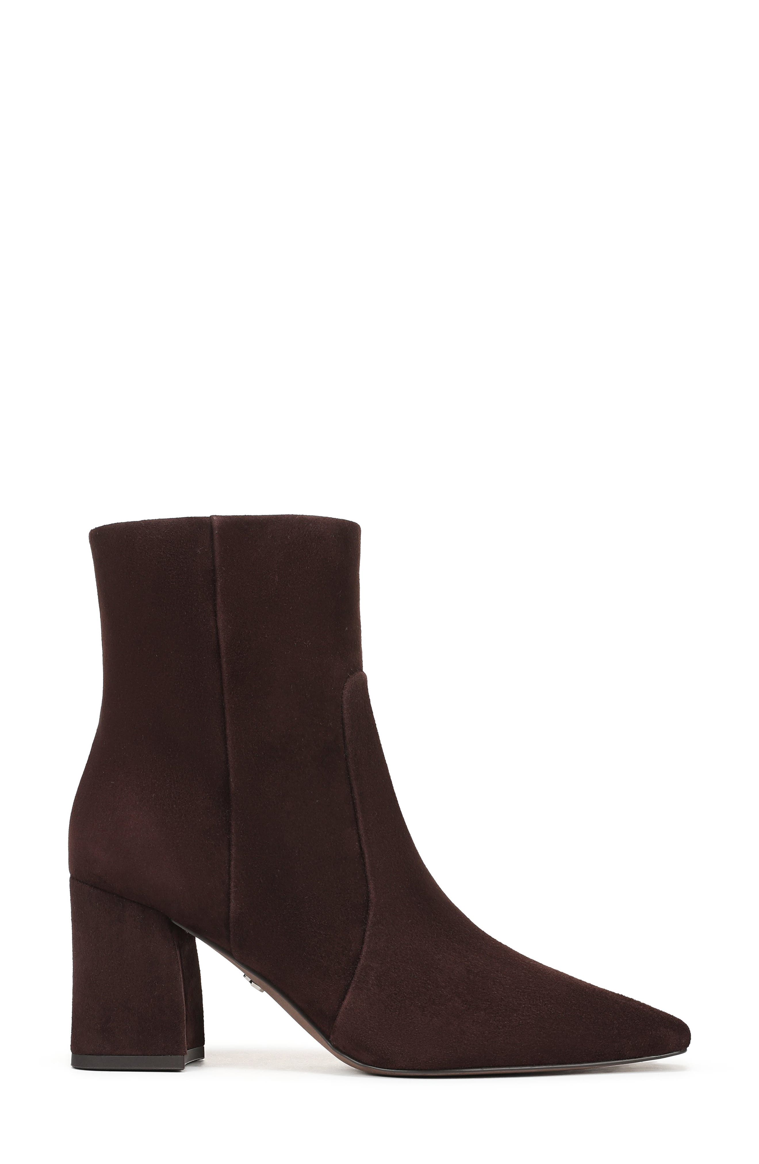 Scottie Block Heel Bootie, Alternate, color, CAFE NOIR