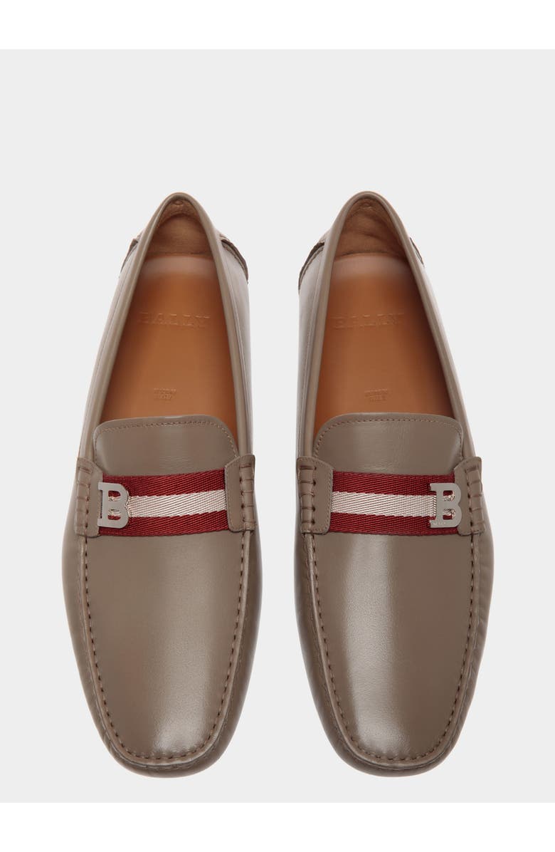 Bally Sheep Leather Driver, Alternate, color, Natural