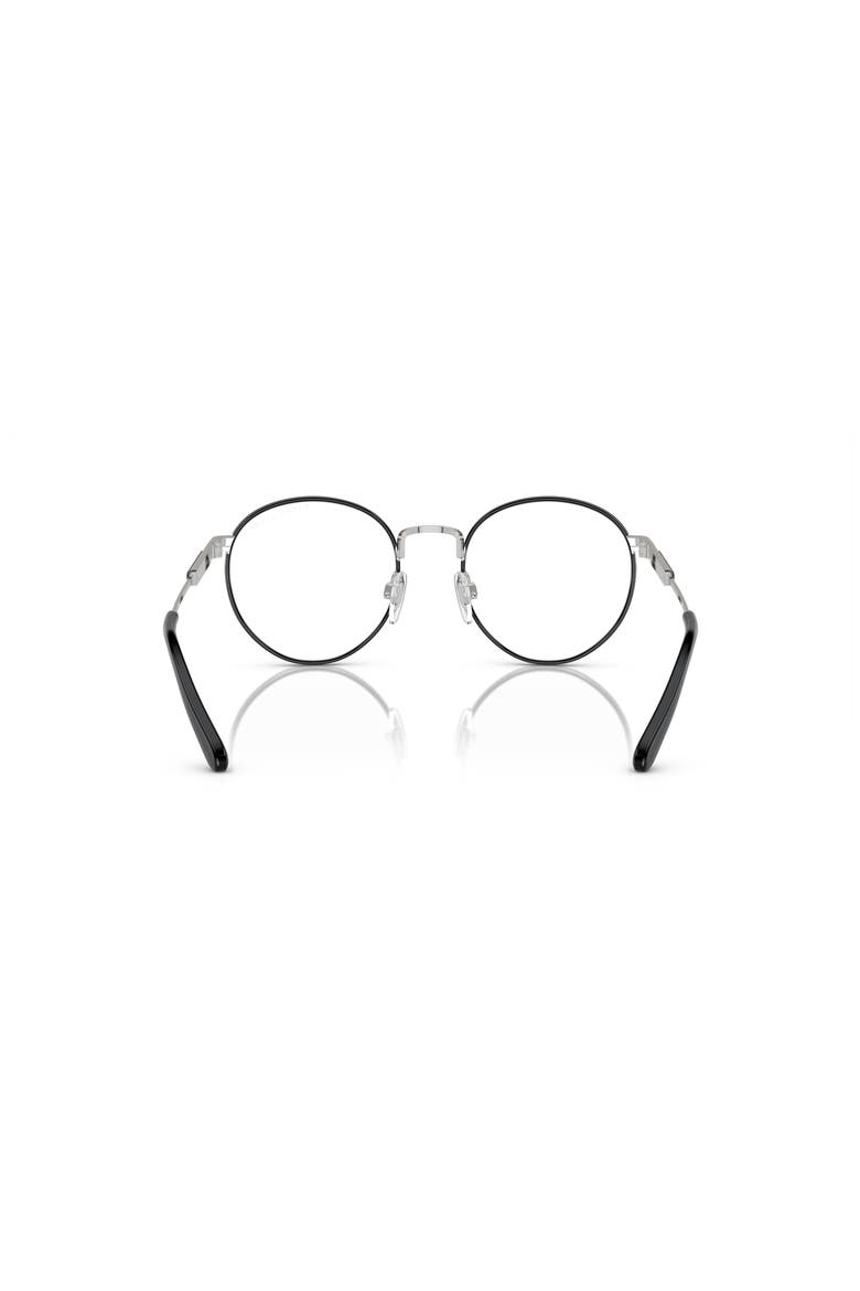50mm Round optical glasses, Alternate, color, Black