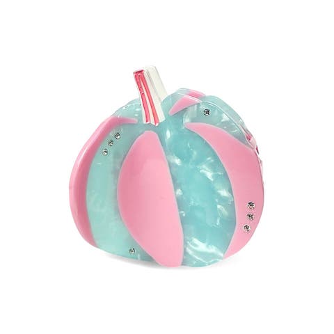 Blue Pumpkin Hair Claw