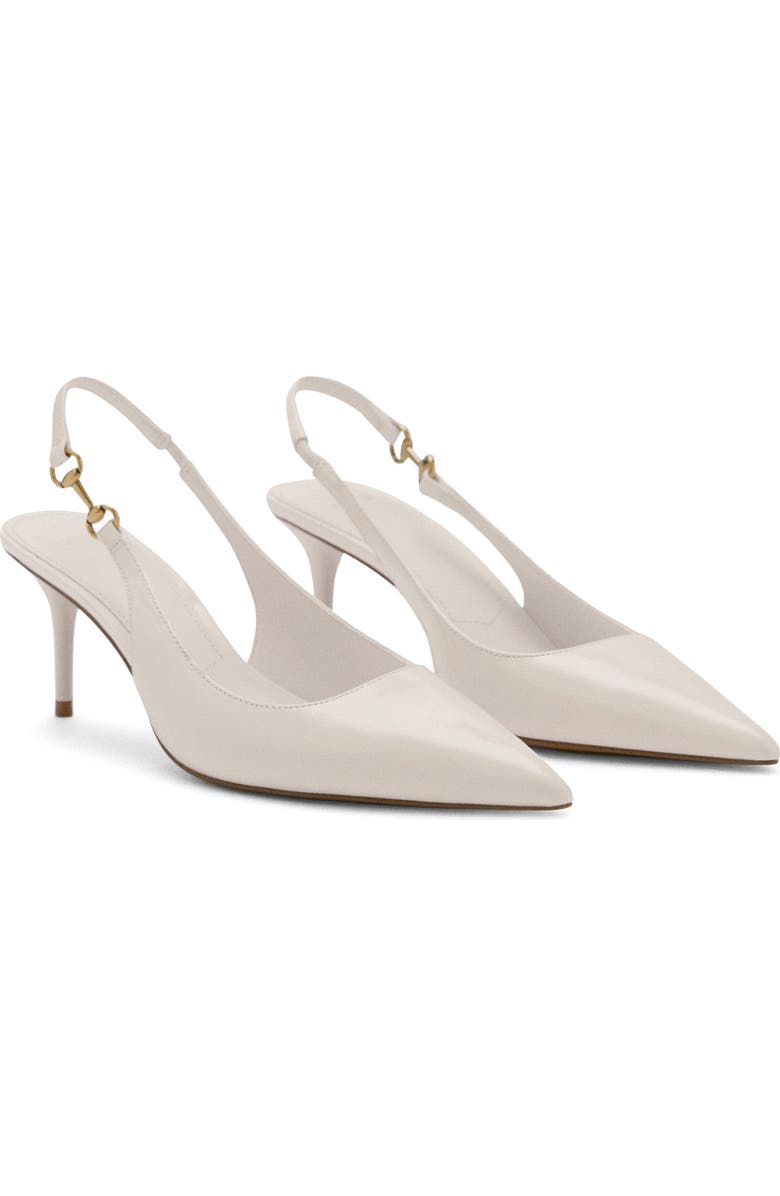MANGO Slingback Pointed Toe Pump, Main, color,