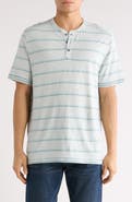 Tommy Bahama Soleil Stripe Short Sleeve Henley